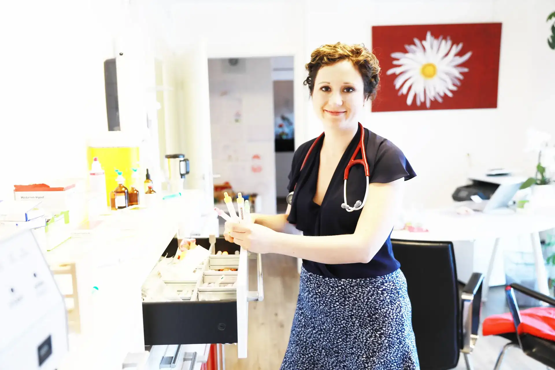 Blutabnahme für die Eigenbluttherapie